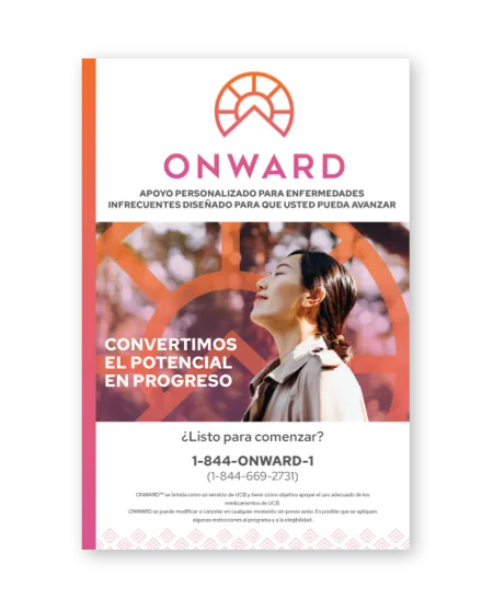 Folleto de ONWARD®